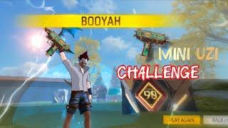 ONLY MINI UZI CHALLENGE || GARENA FREE FIRE