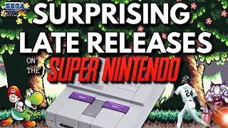 Surprising Late Releases on the Super Nintendo