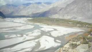 Shigar valley Baltistan in Autumn