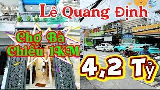 Bán nhà Bình Thạnh: Chỉ 4,2 tỷ mà ngay trung tâm P11.