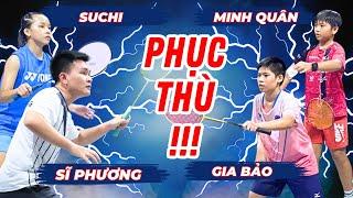 Học Sinh Cấp 1 "Phục Thù" Sĩ Phương??? | Đôi Nam Nữ vs Đôi Nam | Đánh Đôi Cầu Lông