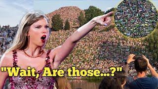 Taylor Swift REACTS to Over 40,000 Fans On the Hills Outside Munich Eras Tour