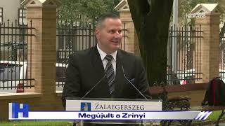 Megújult a Zrínyi - ZTV Híradó 2024.10.18.