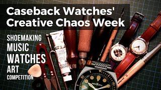 Creative Chaos Around Watch Reviews, Shoemaking, Jazz & Art. Special Guest: Heinrich Taucher 1