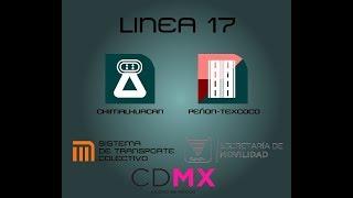 Plan Maestro del Metro DF Horizonte 2070 Linea 17 Chimalhuacan - Peñon-Texcoco
