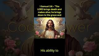 The Sovereign Power of the LORD Scripture 1 Samuel 2:6#Jesus#Faith#Bible#Trust#Motivation#Hope#Power