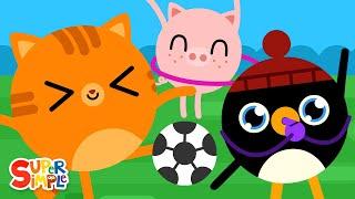 Hey-O We Want To Play-O | Kids Sports And Movement Song | Super Simple Songs