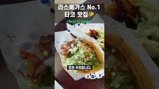 너무 맛있어서 두 끼 연속 갔습니다 #라스베가스맛집 #TacosElGordo #타코