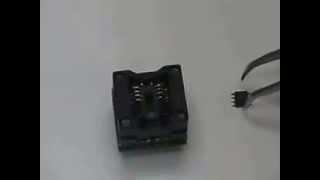 Adaptador SMD a DIP para memorias Soic8 a Dip8