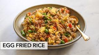 The BEST Easy-to-Make Egg Fried Rice (蛋炒飯) | Lisa Lin