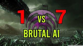 So i beat 7 brutal AI with the Scrin Mothership. 3rd times the charm.