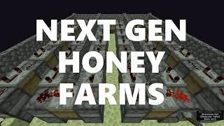 Minecraft Elegance: Next-Generation Honey Farms (Java 1.15*, 1.16*, 1.17+)