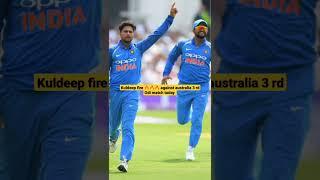 kuldeep yadav bowling vs australia today match highlights| kuldeep yadav 3 wickets today