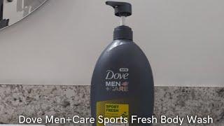 In Hand Review of Dove Men + Care Body and Face Wash, Sport Fresh