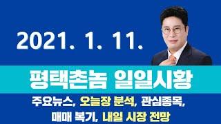 평택촌놈TV-일일시황 2021.1.11/평택촌놈 녹음