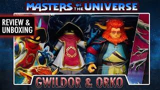 Orko & Gwildor Masters of the Universe Revolution Unboxing & Review!