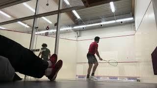 Schräglage Squash Open 2024 - Round 1: Anthony Lepper (NZ) Vs. Ammar Altamimi (Kuw)