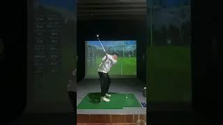 연습장이 필드보다 재미짐 #golf #동계훈련