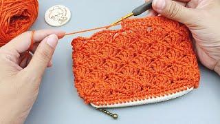 DIY Crochet Zipper Purse | Super Beautiful Crochet Pattern Make it for a Gift  | ViVi Berry DIY