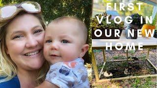 Our First Vlog In Our New Home // First House UPDATE