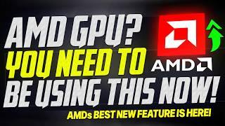 AMD just dropped the BEST GPU Update and you HAVE to try it!