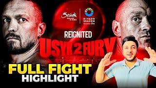 Usyk vs Fury 2: The Unforgettable Highlights