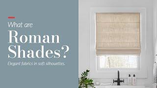 What Are Roman Shades?