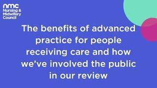 The benefits of advanced practice for people receiving care