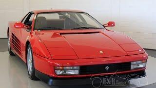 Ferrari Testarossa 1988 perfect fully original -VIDEO- www.ERclassics.com