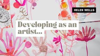 Developing as artists...