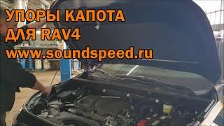 Упоры капота для Рав4 - www.soundspeed.ru