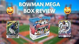 2025 Bowman MEGA Box: Brand New Product Review w/ AUTO and Top Prospects!
