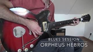 Blues session #4: Orpheus Hebros (Rare vintage Bulgarian guitar)