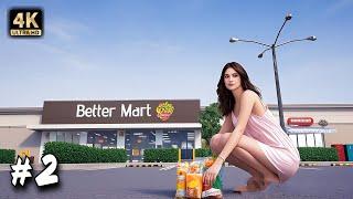 Better Mart #2 Level 20 - NEW All Rounded Supermarket Simulator Game Longplay Reshade NoCommentary