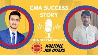 CMA Story | CMA Journey | CMA Motivation | CMA Deepak Sharma