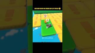 Care Bear Helped His Friends But Got Trolled In Tile Fall  Stumble Guys Respect Moment 