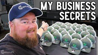 Set Up for Success: How I Batch Out Hats // Small Embroidery Business Tips and Tricks