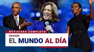  Noticias del 21 de agosto: BARACK y MICHELLE OBAMA respaldan a KAMALA HARRIS | Noticiero completo