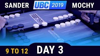 Day 3 - Ultimate Backgammon Championship 2019 - Mochy vs Sander