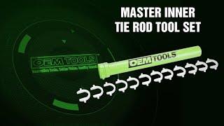 OEMTOOLS 27178 Master Inner Tie Rod Tool Set