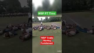 'WBP' Snake moving punishment #swarabindu wbp#wbp motivation #kp#police lover.