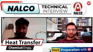 Heat Transfer Mock Interview for NALCO, GET | Chemical Engg. | Start Interview Preparation