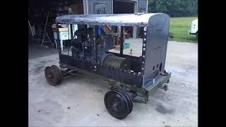 Restoring a 1942 60" GE searchlight and generator