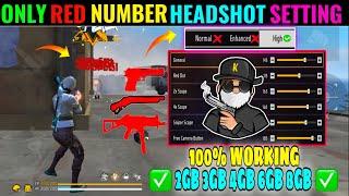 Free Fire Headshot Setting After Ob48 Update 2025Best Sensitivity Settings ️| Sensitivity Setting