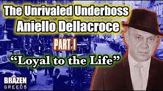 The Unrivaled Underboss Aniello Dellacroce, Part 1: Loyal to the Life | Biography | #gangsters