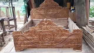 new wooden box bed design 2022 || box khat design || segun lakri ka palang