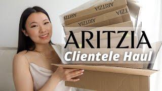 HUGE ARITZIA TRY ON HAUL  | Aritzia Clientele Sale 2022