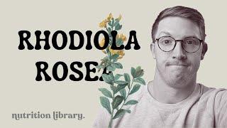 Rhodiola Rosea | The Nootropic Herb That Destroys Stress