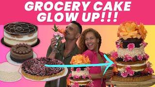 Grocery Store Cake GLOW-UP! | How to Cake It With Yolanda Gampp And CASPAR!