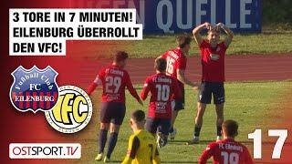 3 Tore in 7 Minuten! Eilenburg überrollt den VFC: Eilenburg - Plauen | Regionalliga Nordost